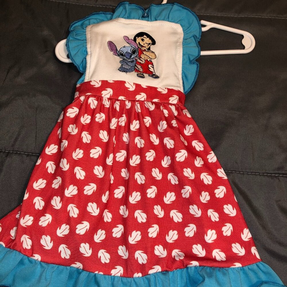 3-6M, Magic Kingdom Lilo & Stitch Dress, 20.00